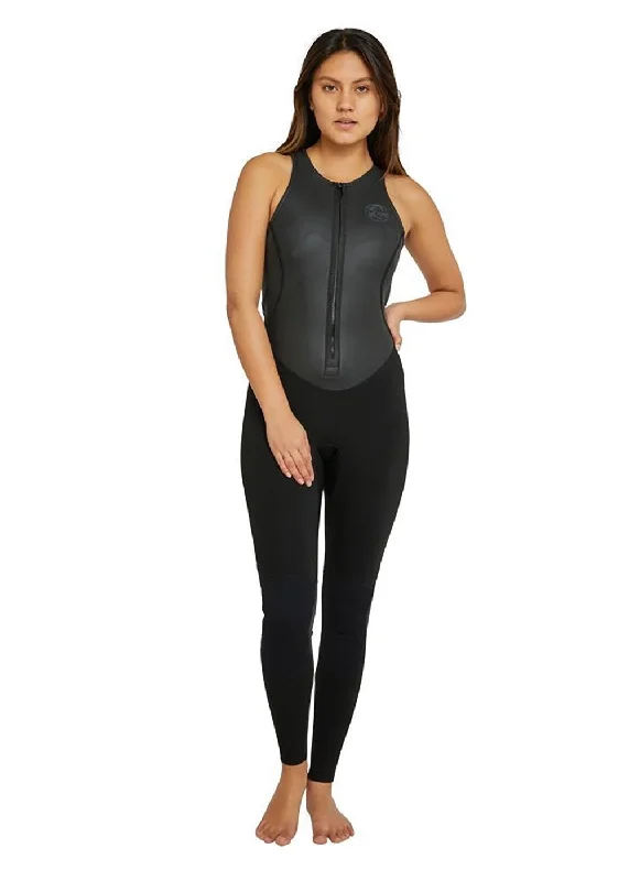 wetsuits for swimmers who need more buoyancy-ONeill Womens Cruise 2mm Front Zip Long Jane Wetsuit