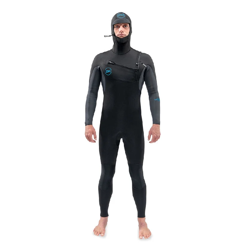 comfortable wetsuits for water sports-Dakine Quantum Chest Zip Hooded 5/4/3 Wetsuit