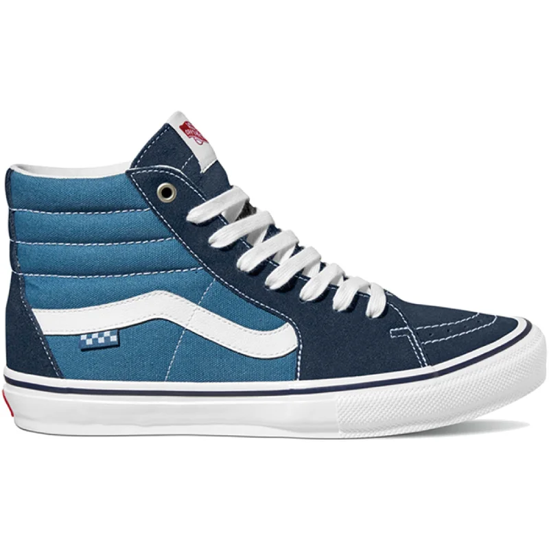 surfboards for high-performance tricks and stunts-Vans Skate Sk8-Hi Navy/White