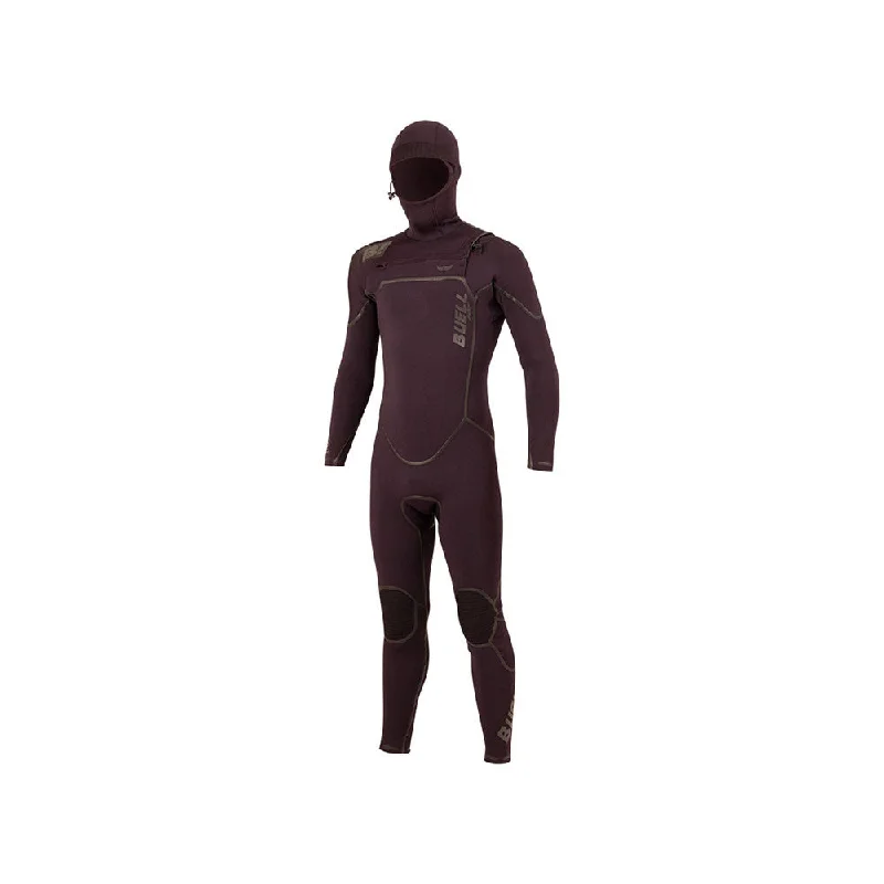 wetsuits for diving in colder temperatures-Buell RB2 Youth 4/3mm Hooded Wetsuit