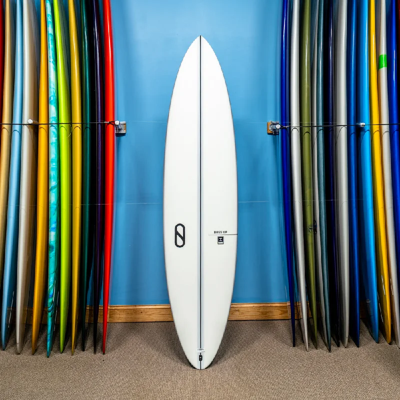 longboards with thick foam for beginner stability-Slater Designs Boss Up Firewire Ibolic 7'4"